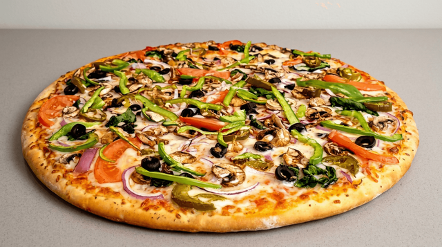 Vegetarian Pizza.