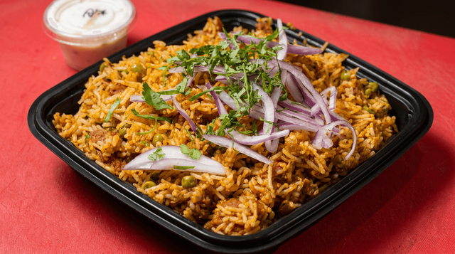 Lamb Punjabi Biryani.